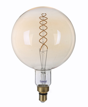 Лампа светодиодная ретро 8W/2700 E27 G125S (шар) General