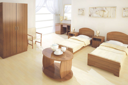 ЛДСП 22 мм Орех Гварнери 9455 PR (2,07х2,8) Ultradecor