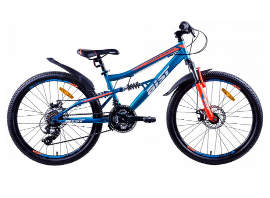 Велосипед AIST Avatar Junior 21 скорость, стальная рама, синий ( 24")