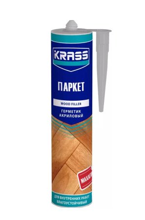 Герметик по дереву KRASS Паркет 300мл Махагон
