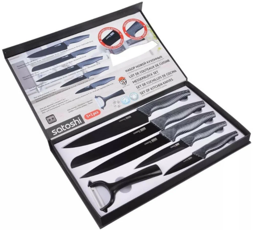 Набор ножей 6 предметов в магнитной коробке 803-075
