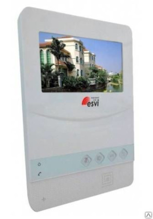 Видеодомофон EVJ-4 цветной 4,3" LCD TFTна 2 панели 