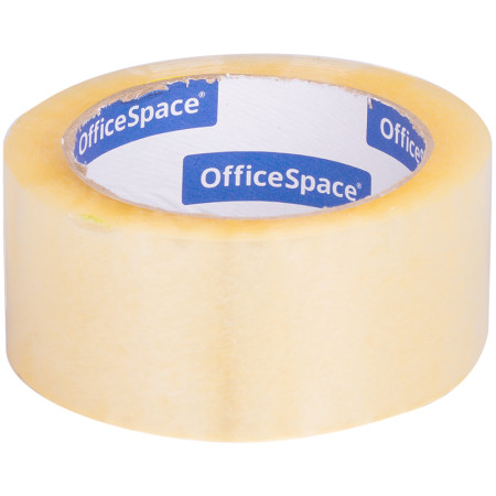Скотч упаковочный 48 мм х 100 м OfficeSpace прозрачый 45 мкм