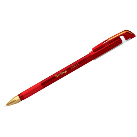 Ручка шариковая красная 0,7 мм Berlingo xGold CBp_07502