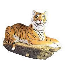 Фигура Тигр на бревне 40х18х27,5см