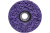 Круг шлифовальный 125мм фибровый фиолетовый VERTEXTOOLS 0091
