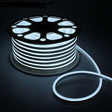 Неон гибкий 11,5х18мм  9W/m белый холодный NLS-2835CW92LED-9-IP67-220V-NEONLED Navigator