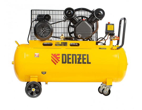 Компрессор DENZEL BCV2200/100  воздушный ременной 2200 Вт 100 л 370 л/мин