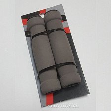 Грипсы STG GR03 128 мм, чёрные, мягкие, для самоката и вело GW