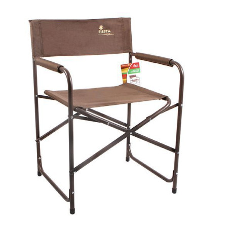 Кресло складное 49х55х45/80 шоколад (сталь d19) FML ST-009 (110кг)