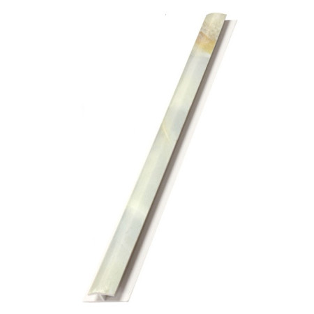 Соединитель пластиковый "Мрамор белый" 008 (0,3х250см)