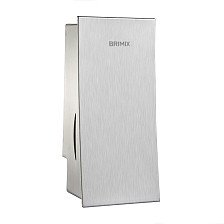 Дозатор для жидкого мыла BRIMIX 800мл нержавеющая сталь матовый 645