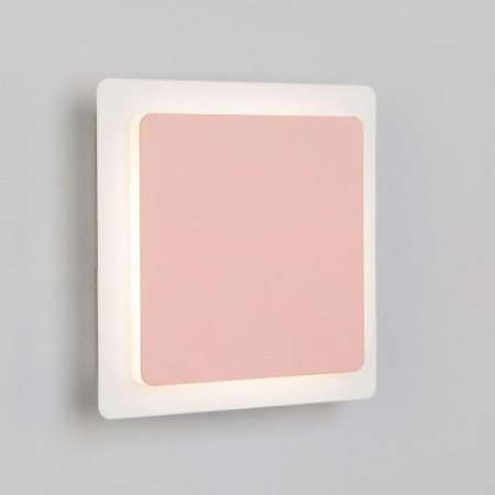 Светильник 40136/1 настенный белый/розовый Led 6 Вт
