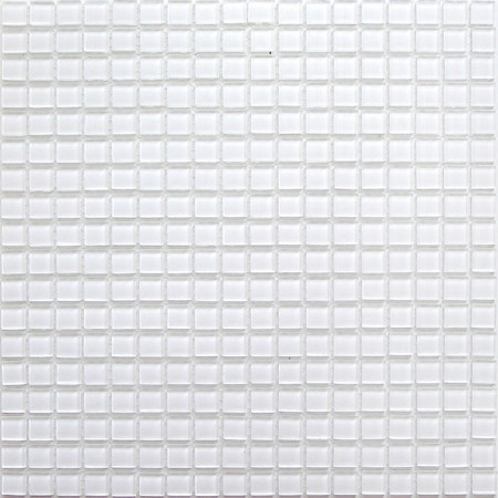 Мозаика стеклянная  (327х327х4) А11 белый (Elada Mosaic, Китай) Акция