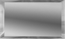 Плитка зеркальная (200х100) ПЗС1-100 прямоугольник серебро (ДСТ, Россия)