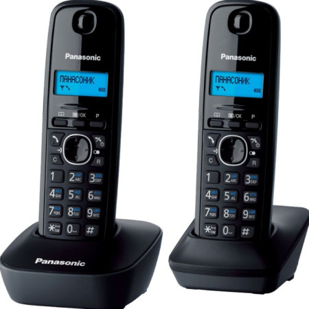 Телефон Panasonic KX-TG1612RUH серый