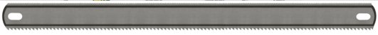 Полотно для ножовки по метал дерев  двухсторон 24 300мм FIT 40161