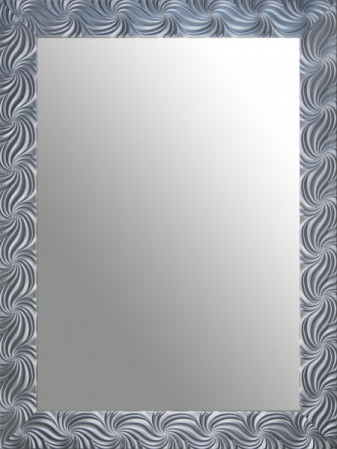 Зеркало 700х1400 мм Люкс - 6/1 серебро (бел)
