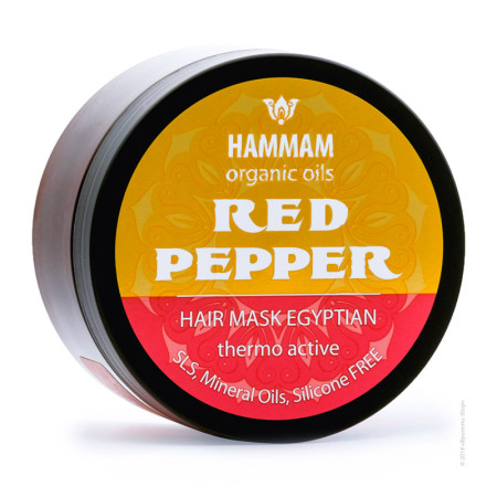 Маска для волос RED PEPPER Укрепление и рост 250мл Hammam