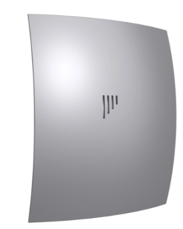Вентилятор BREEZE 4С Gray metal (d=100 обрат клап)