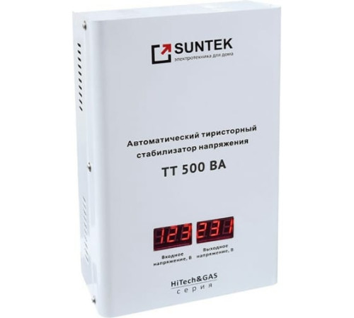 Стабилизатор 0,5 кВт SUNTEK-ТТ 500 BA симисторный 