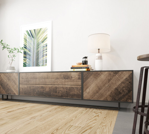 ЛДСП 16 мм Дуб Гранж колониальный K354 PW (2,07х2,8) Ultradecor