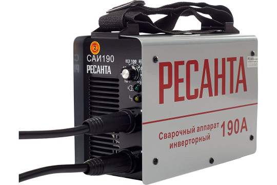 Аппарат Ресанта САИ 190 2-5 мм, 190 А сварочный (инвертор)