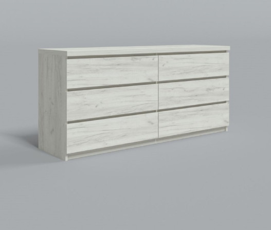 ЛДСП 10 мм Дуб Крафт белый К001 PW (2,07х2,8) Ultradecor