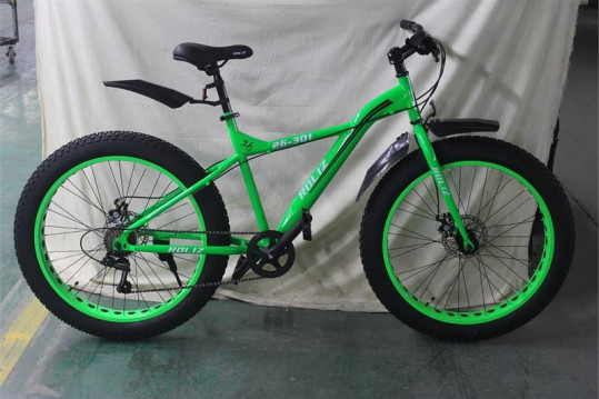 Велосипед ROLIZ 26-429-1 зеленый фэтбайк