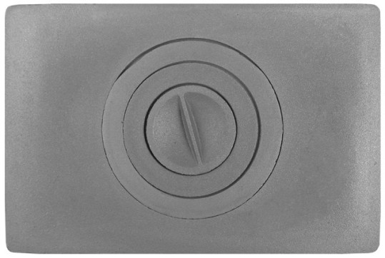 Плита чугунная 1-конфорочная П1-9 540х340х15 (Рубцовск)