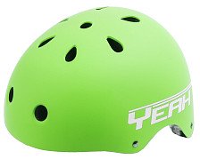 Шлем 5-731485 универсальный ВМХ/FREESTYLE 11 отверстий суперпрочный 58-61см (10) матово-зеленый