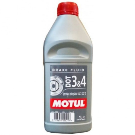 Жидкость тормозная MOTUL DOT - 3/4 BRAKE FLUID 1 л