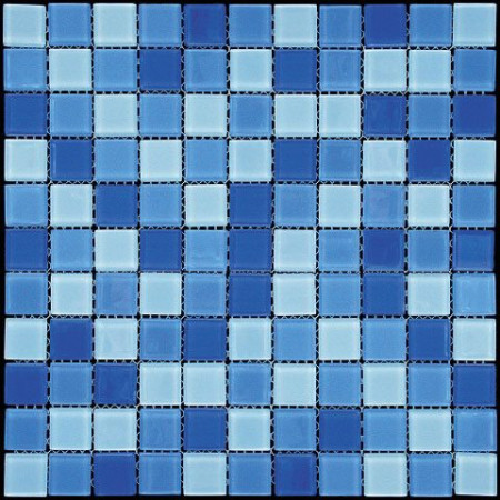 Мозаика стеклянная (300х300) CPM-13 / Color Palette Mix (Natural Mosaic, Китай)