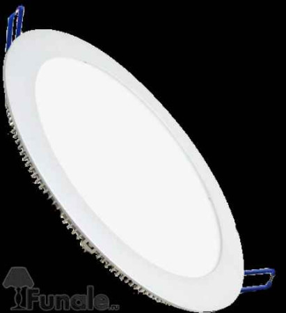 Светильник светодиодный 20W LPR 4000K алюм белый круг