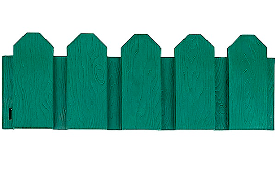 Бордюр декоративный Дачник 18х300см зеленый