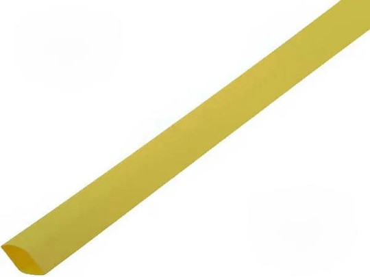 Труба термоусадочная ТУТ 6-3 1м желтая CB-HFT