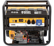 Генератор DENZEL PS-55EA 5,5 кВт 220 V бензиновый, электростартер