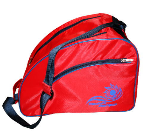 Сумка-рюкзак для коньков AbCh мод 1 красный