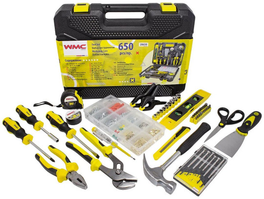 Набор инструмента 650 предметов WMC TOOLS WMC-20650