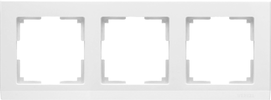 Рамка 3-м WL04-Frame-03-white Stark белая