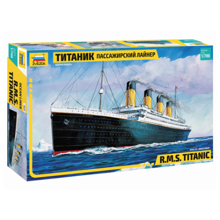 Модель для склеивания КОРАБЛЬ Лайнер пассажирский Титаник масштаб 1:700