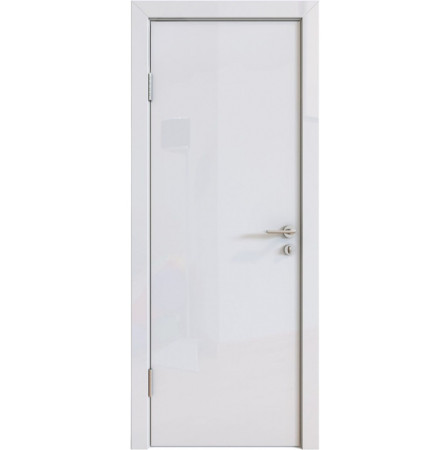 Полотно дверное гладкое ДГ600 белое (ВДК)