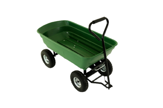 Тележка садовая четырехколесная GC250 75л 94х51х21