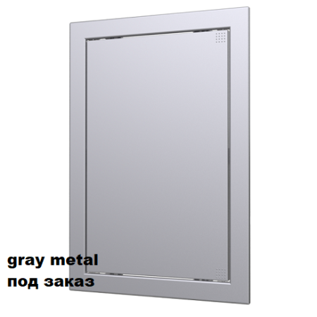 Дверца пластиковая Л 200х400 Gray metal