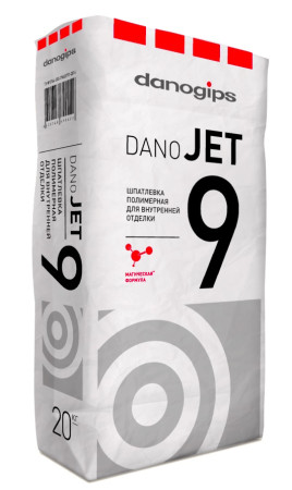 Шпатлевка финишная полимерная DANO JET9 (20кг)
