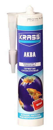 Герметик силиконовый KRASS для аквариумов 300мл Бесцветный 