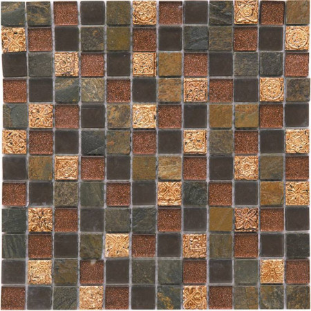 Мозаика античная (298х298) BDA-2320 / Inka (Natural Mosaic, Китай)