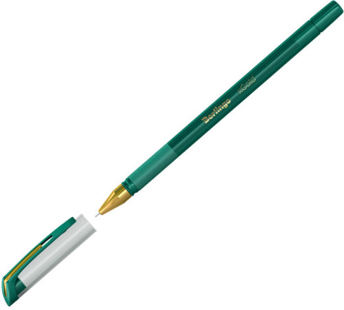 Ручка шариковая зеленая 0,7 мм Berlingo xGold CBp_07503