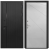 Дверь входная L-45 Кварц черный+панель/ФЛ-291 софт белый 860х2050 Правая (10см)