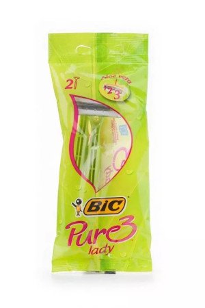 Станки BIC Pure 3 Lady одноразовые 2шт жен
